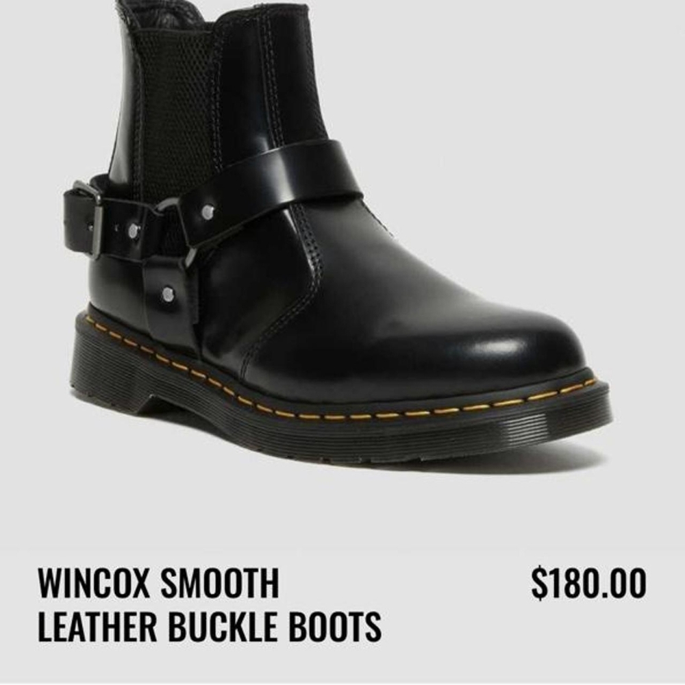 Dr Martens Wilcox boots size 6 with box